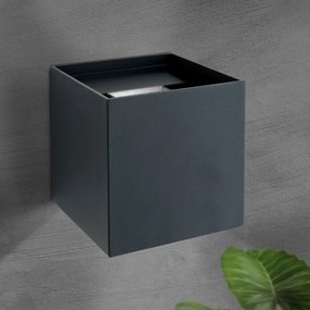 Orion AL 11-1192 - LED vonkajšie nástenné svietidlo CUBE 2xLED/3W/230V IP54 antr