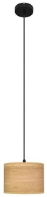 Helam Luster na lanku ALBA 1xE27/60W/230V pr. 20 cm hnedá/čierna HE1413