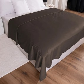 Biante Zamatový prehoz na posteľ Velvet Prémium SVP-016 Tmavo hnedý 140x200 cm