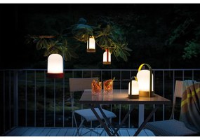 Biela LED stmievateľná stolová lampa (výška 15 cm) Uri – Remember