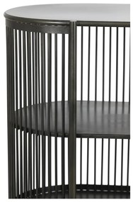 Čierna kovová komoda 100x80 cm Yinthe - Light &amp; Living