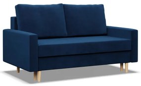 Dvojmiestna pohovka BLANK Elegant rozkladacia, granátová