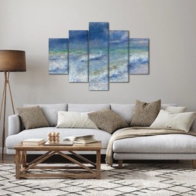 Obraz - Pierre-Auguste Renoir, Seascape, reprodukcia (150x105 cm)