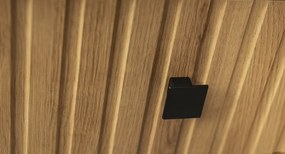 Obývacia stena Salsa, dub artisan/lamelový efekt