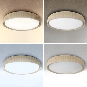 Brilagi - LED stmievateľné stropné svietidlo LUCIA LED/60W/230V priemer 59 cm béžové + diaľkové ovládanie