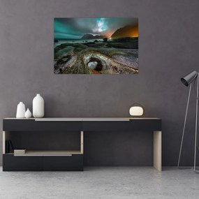 Obraz - Nočná scéna (90x60 cm)
