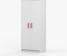 Šatníková skriňa SCOUT - biela (viac variant)