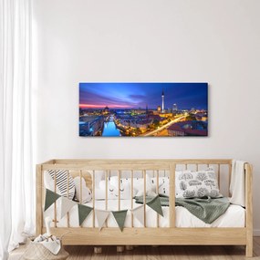 Obraz - Modré nebo nad Berlínom (120x50 cm)