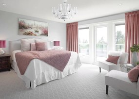 ZATEMŇOVACÍ ZÁVES NA PÁSKE RIA 140X270 CM PÚDROVO RUŽOVÁ