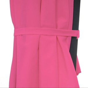 Nástenný slnečník Casoria 3 m polyester hliník/oceľ - ružovo-červená