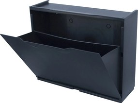 Plastový stojan na topánky ArtPlast UNIKA U50/N, čierny