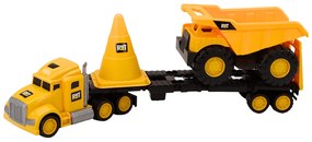 LEAN TOYS Súprava stavebných strojov