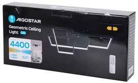 Aigostar - LED Stmievateľné stropné svietidlo LED/38W/230V 2700-6500K + DO