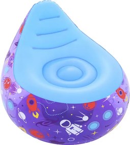 Nafukovacie sedadlo LED Cosmos 72 x 72 x 64 Bestway 75122 Purple