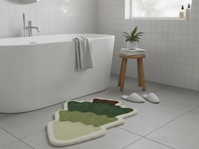 Vianočný koberec SPRUCE protišmykový 37x57 cm, farebný