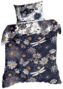 SATÉNOVÉ OBLIEČKY NIKA55 200X220 CM, 2 KS 70X80 CM VZOROVANÉ