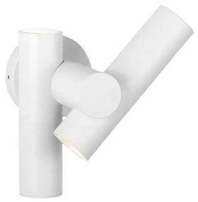 LED Vonkajšie nástenné bodové svietidlo 2xLED/3W/230V 4000K IP44 biela