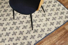 Mujkoberec Original, Ručne tkaný voňavý kusový koberec Vetiver 04, 120x170, béžová, exteriér