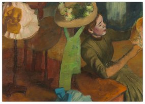 Obraz - Edgar Degas, The Millinery Shop, reprodukcia (70x50 cm)