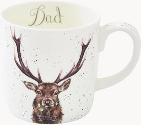 Hrnček z jemného kostného porcelánu Dad Stag