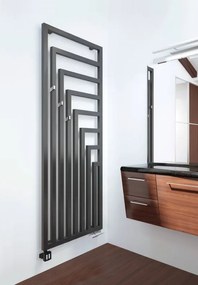 Terma Angus V 1140x360 vodný radiátor Metallic Black ZX