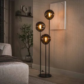 Stojaca lampa 74-50A Stellar 3L Brown Glass  - Komfort-nábytok
