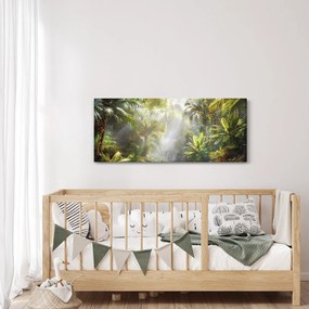 Obraz - Tropický dažďový prales (120x50 cm)