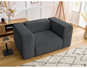 Tmavosivé kreslo Zephyr – Bobochic Paris