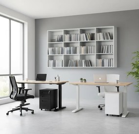 Biely kontajner pod písací stôl Alto C