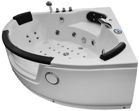 M-SPA - Kúpelňová vaňa s hydromasážou 152 x 152 x 56 cm
