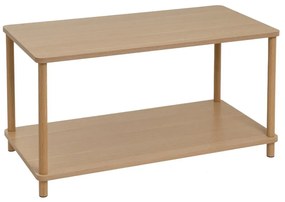 Konferenčný stolík v prírodnej farbe 40x80 cm Gaia – Casa Selección