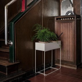 Ferm Living Stojan na kvety Plant Box Light Grey