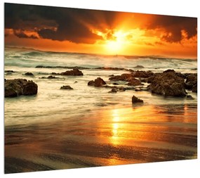 Obraz mora zaliateho slnkom (70x50 cm)