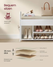 Botník so sedením a úložným priestorom LSB052W01