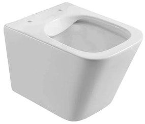 Mereo, WC závesné kapotované, Smart Flush RIMLESS, 490x340x350, keramické, vr. sedátka CSS118S, MER-VSD83T1