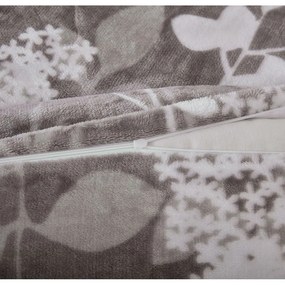 Sivé obliečky na jednolôžko z mikroplyšu 140x200 cm Sambuco – My House