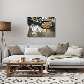 Sklenený obraz - espresso (70x50 cm)