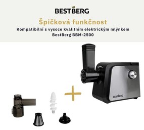 Pomalý odšťavovač BestBerg BBM-2500SJ príslušenstvo pre mlynček BBM-2500