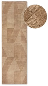 Béžový ručne tkaný vlnený behúň 80x250 cm Ursule – Villeroy&amp;Boch