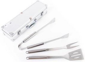 Grilovacie náradie G21 sada 3 ks, hliníkový kufor 635391