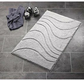 RIDDER 729807 La ola kúpeľňová predložka s protišmykom 55 x 50 cm, sivá