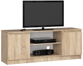 Stolík pod TV RTV 140 2D 1P sonoma