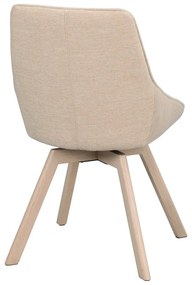 Béžové jedálenské stoličky v súprave 2 ks Alison – Rowico