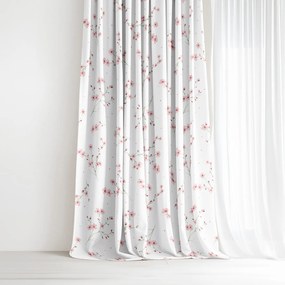 Goldea bavlnený záves - kvitnúce sakury 220x150 cm
