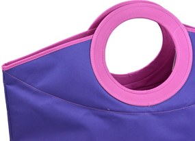 Textilný kôš na bielizeň LAUNDRY lila