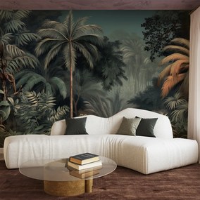 Gario Fototapeta Tropická džungľa v noci Materiál: Vliesová, Rozmery: 350 x 245 cm