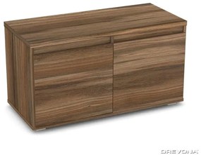 Drevona, komoda, REA AMY 11, biela