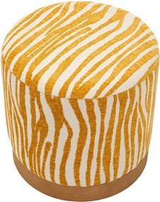 Taburet v horčicovej farbe Savana – Mauro Ferretti