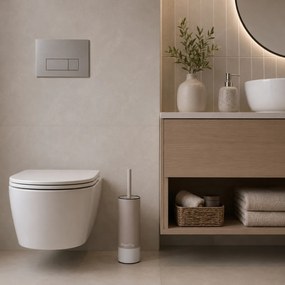 WC kefa Tone, béžová/biela