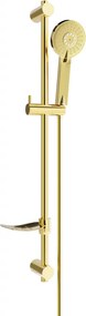 Mexen DF40 posuvná sprchová sada, zlatá - 785404582-50